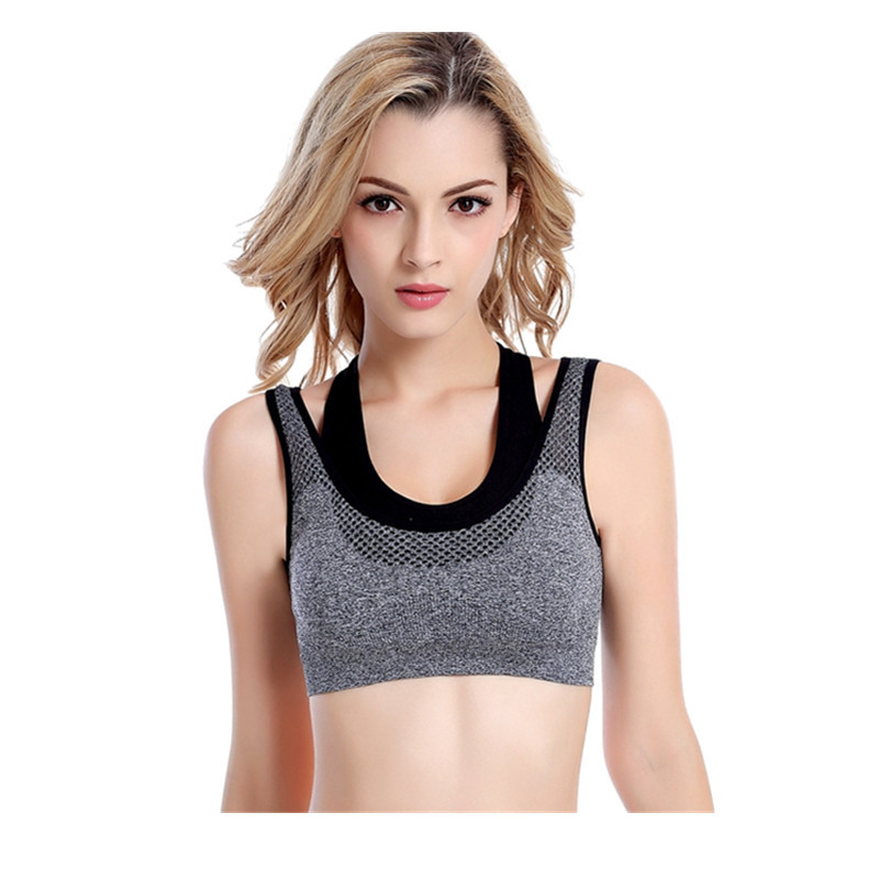 Shockproof Hollow Breathable S - Underwire Bra Padded recension och pris