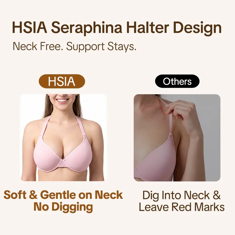 HSIA Seraphina 5-Way Multiway  - Underwire Bra Padded recension och pris