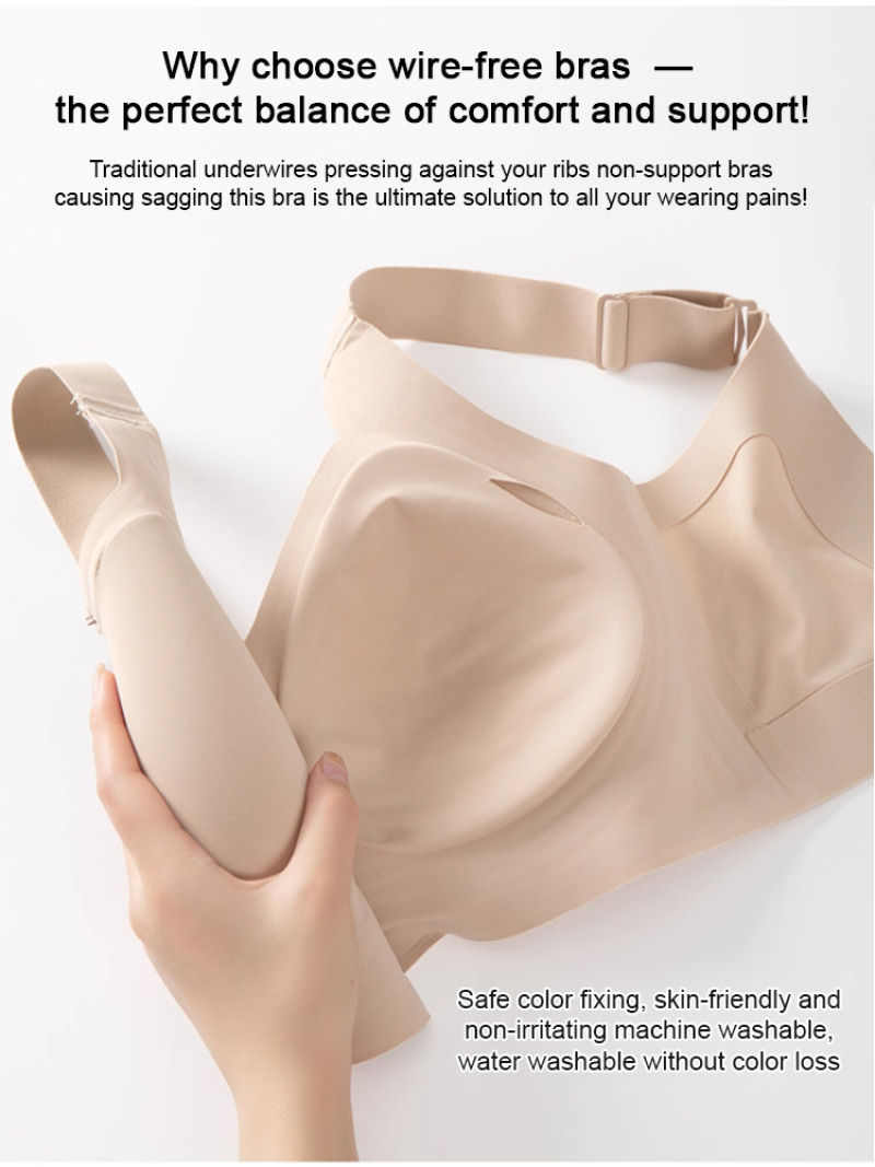 Push-Up Lifting Wireless Bra,  - Mastectomy Bra Pocket recension och pris