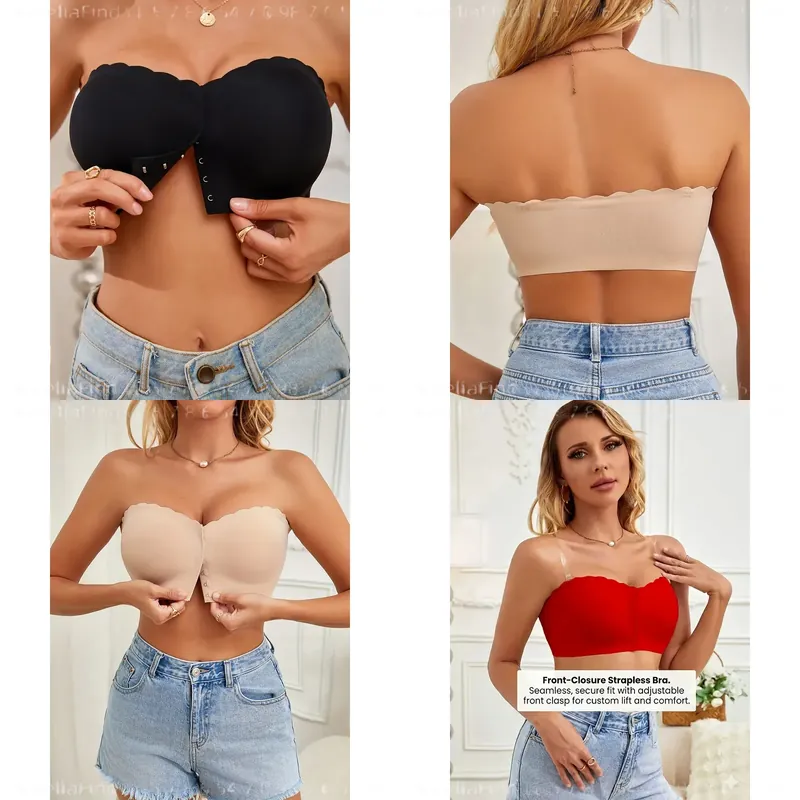 Women Seamless Invisible Strap - Wirefree Bra Comfort recension och pris