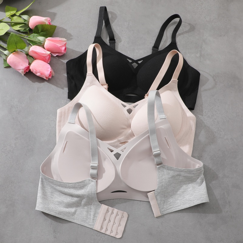 2PCS Daily Comfort Wire Free B - Mastectomy Bra Pocket recension och pris