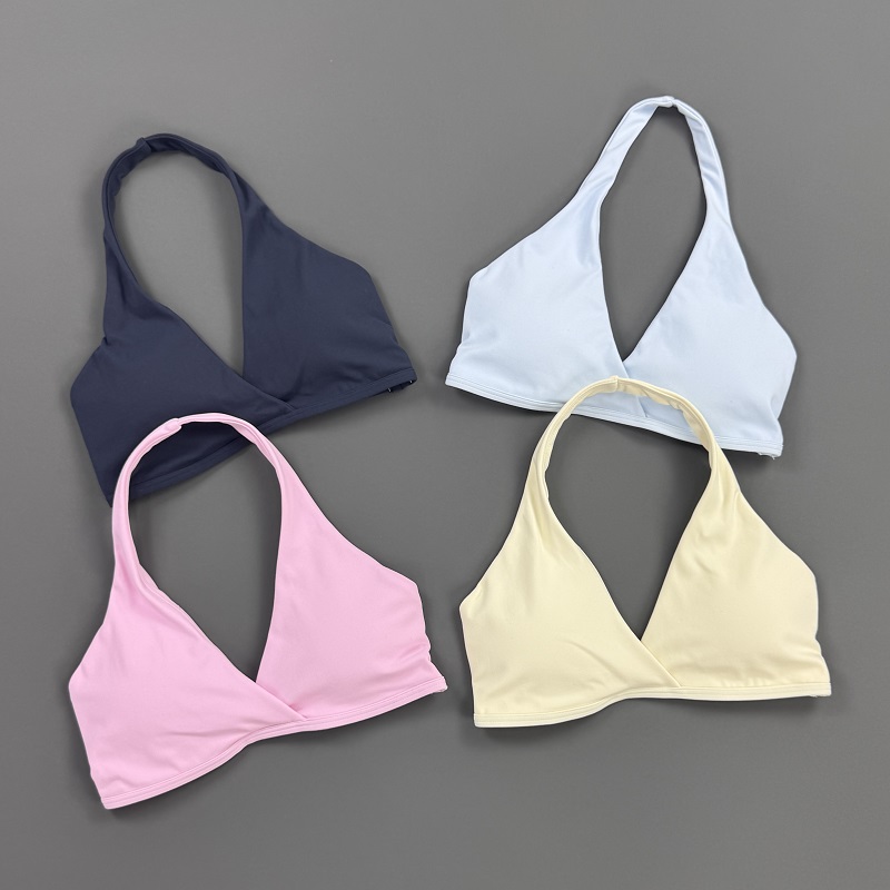 Gym Top Women Halter Neck Spor - Sports Bra Racerback recension och pris
