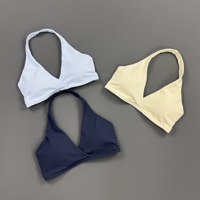 Gym Top Women Halter Neck Spor - Sports Bra Racerback recension och pris